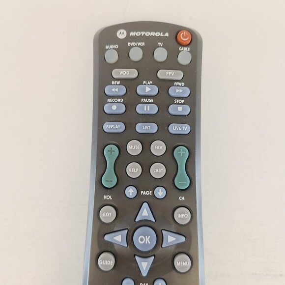 MOTOROLA 1072 H-C-A Cable Box TV DVD VCR Remote Control - Picture 2 of 7